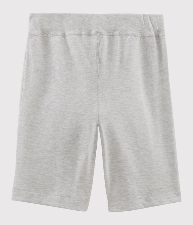 Kinder-Bermudas aus mittelschwerem Jersey f&uuml;r Jungen grau