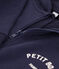 Kinder-Hoodie Petit Boat für Jungen, mit Reißverschluss blau SMOKING