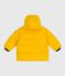 Baby-Winterjacke einfarbig gelb JAUNE