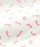 Strampler aus Rippstrick weiss MARSHMALLOW/rosa GROSEILLER
