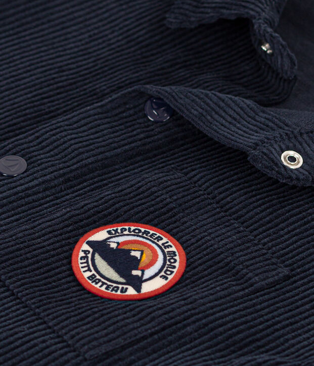 Kinder-Overshirt aus Cord f&uuml;r Jungen SMOKING