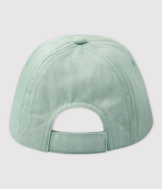 Baby-Cap mit Stickerei. grün HERBIER