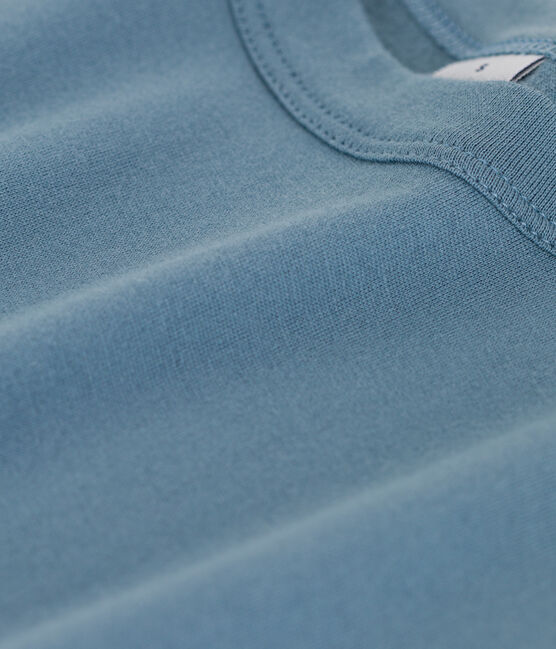 GERADES T-Shirt mit Rundhalsausschnitt aus Bio-Baumwolle Damen blau ROVER