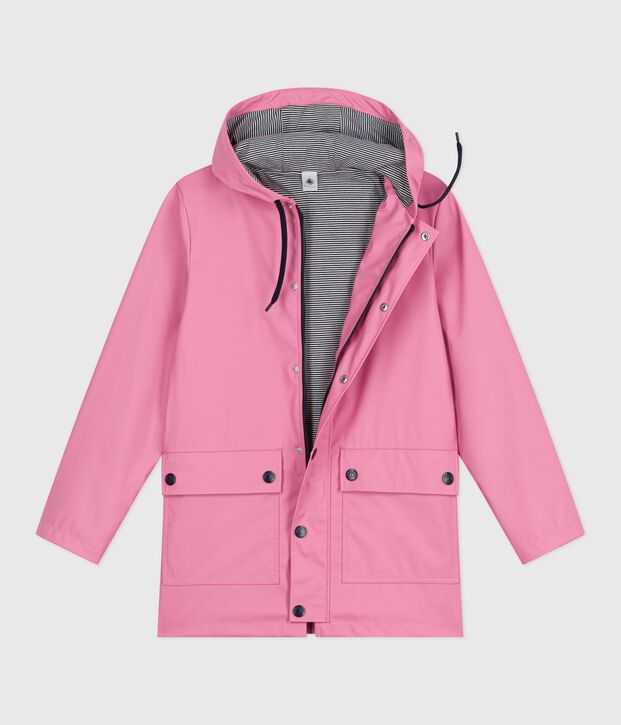 Ikonische Regenjacke Damen/Herren rosa