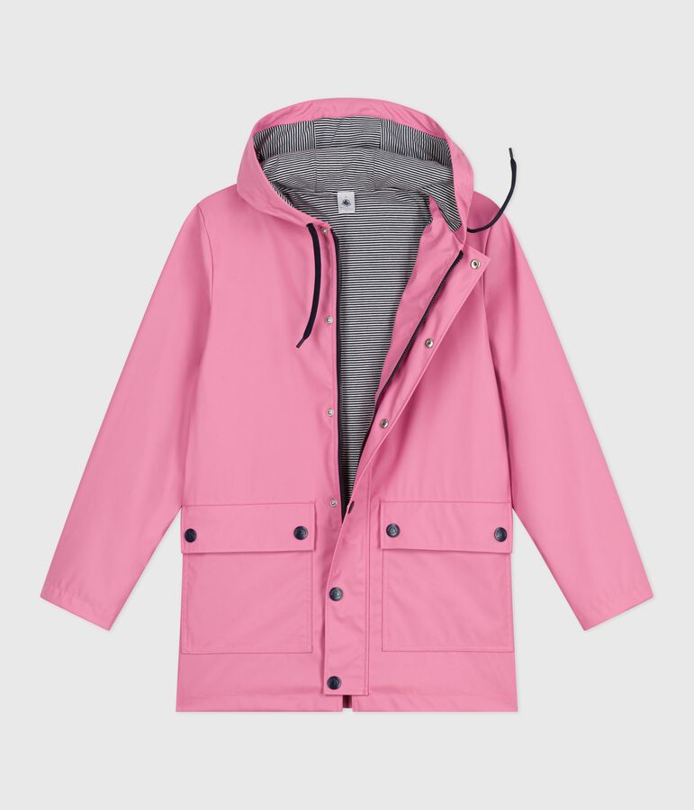 Ikonische Regenjacke Damen/Herren rosa