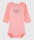 Langärmeliger Baby-Body Mädchen
