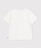 Kurz&auml;rmeliges Kinder-T-Shirt mit Motiv weiss