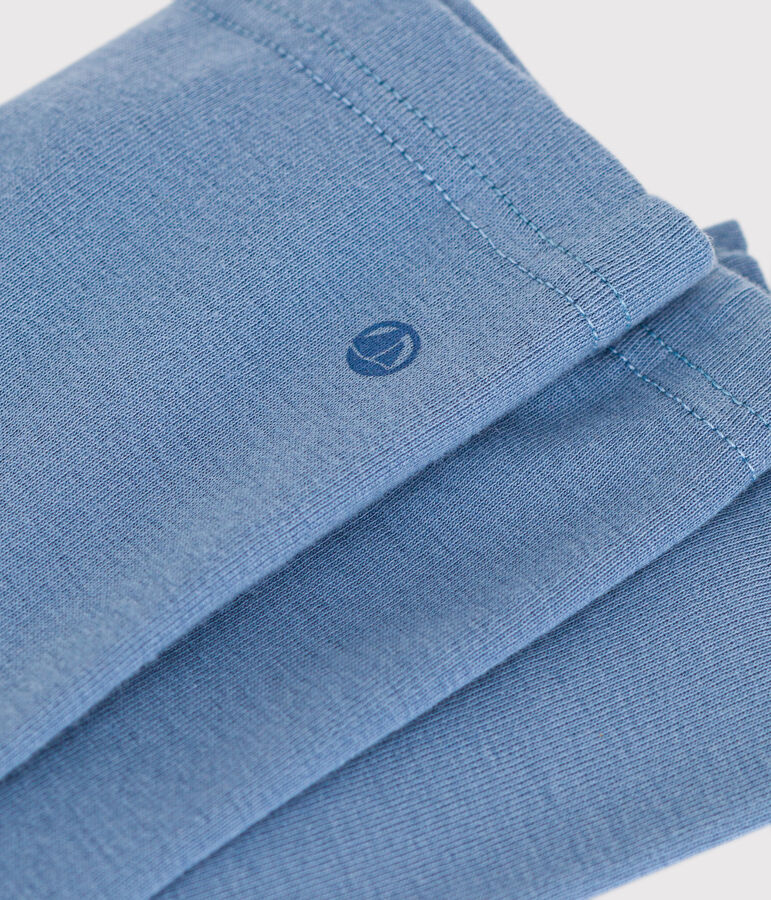 Baby-Leggings aus Baumwolle blau BEACH