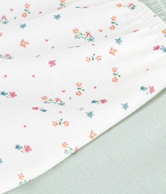Set Kinder-Shortys aus Baumwolle mit Blumenmuster variante 1