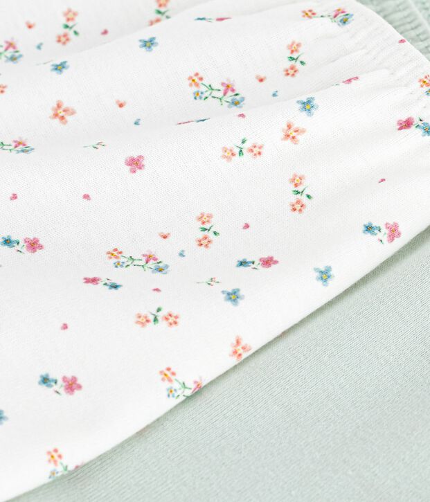 Set Kinder-Shortys aus Baumwolle mit Blumenmuster vielfarbig