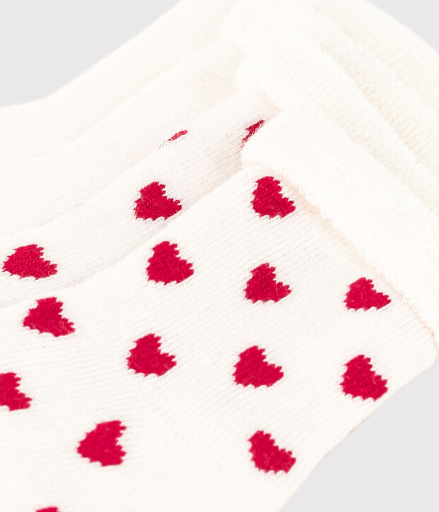 2er-Set Baby-Stricksocken vielfarbig