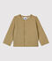 Baby-Cardigan aus gestepptem Doppeljersey. beige JERRYCAN