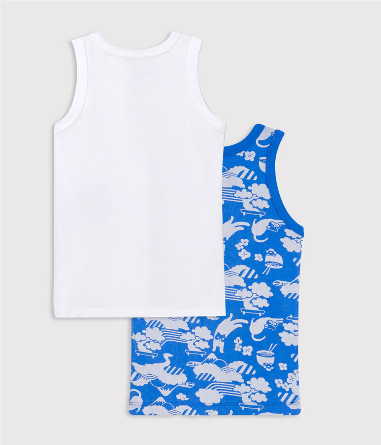 2er-Set Kinder-Tanktops aus Baumwolle variante 1
