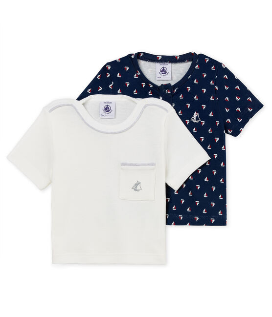 Kurzärmelige baby-t-shirts jungen variante 1