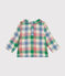 Baby-Bluse aus Musselin-Stoff weiss AVALANCHE/ MULTICO