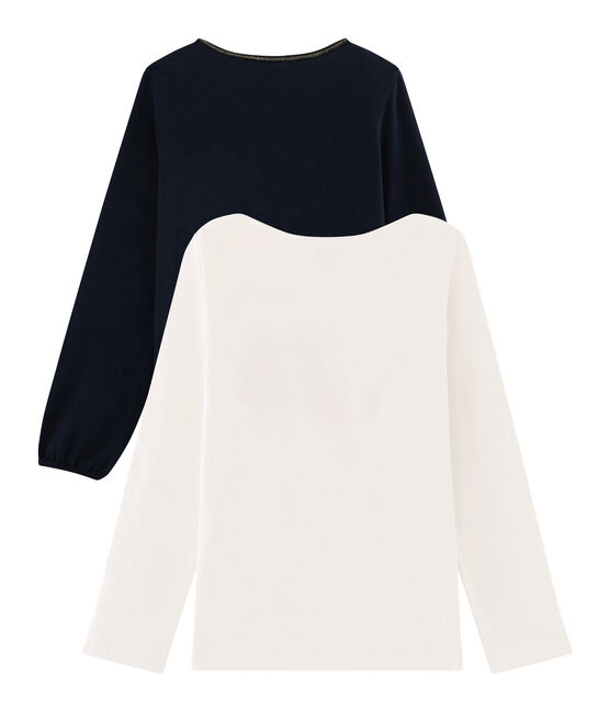 Set mit zwei T-Shirts für Mädchen variante 2