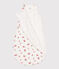 Babyschlafsack aus Baumwolle mit Blumenmotiv TOG-Wert 1 weiss/vielfarbig
