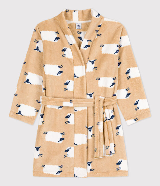 Kinder-Morgenmantel aus Fleece TRENCH/ MULTICO