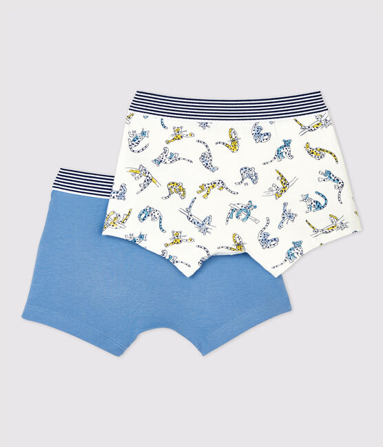 2er-Set Boxershorts aus Bio-Baumwolle mit Panthermuster für Jungen variante 1