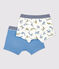 2er-Set Boxershorts aus Bio-Baumwolle mit Panthermuster für Jungen variante 1
