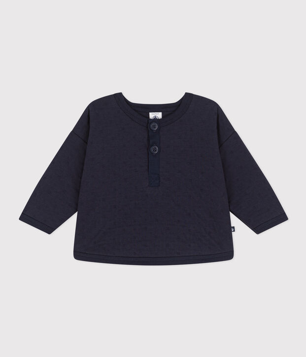 Baby-Sweatshirt aus gestepptem Doppeljersey SMOKING