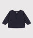 Baby-Sweatshirt aus gestepptem Doppeljersey