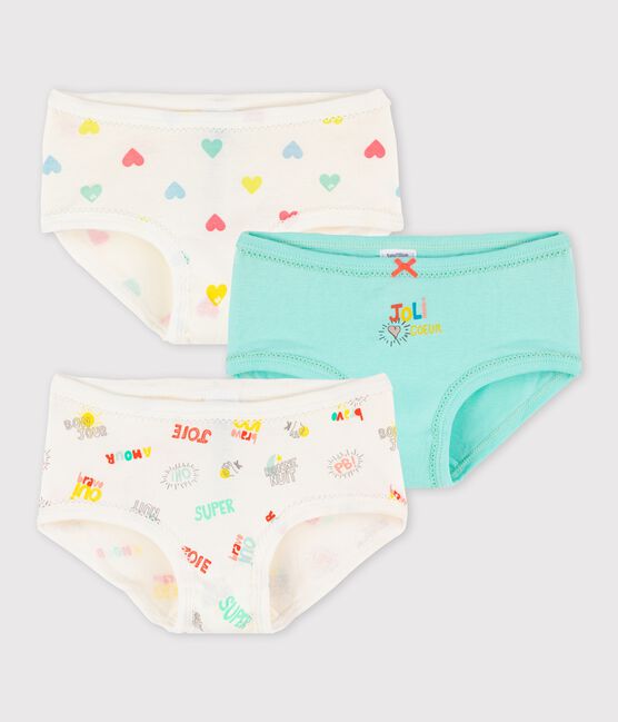Trio Höschen für kleine Mädchen variante 1