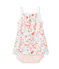Body robe bébé fille à bretelles weiss ECUME/rosa CUPCAKE/ MULTICO