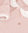Baby-Pyjama aus Samt rosa SALINE