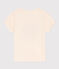 Bedrucktes Kinder-T-Shirt aus Baumwolle für Mädchen naturfarben AVALANCHE