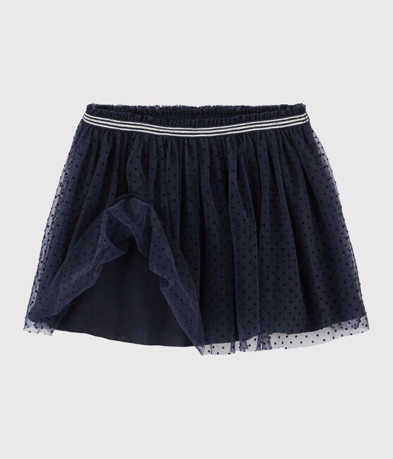 Kinderrock aus Tüll für Mädchen blau SMOKING