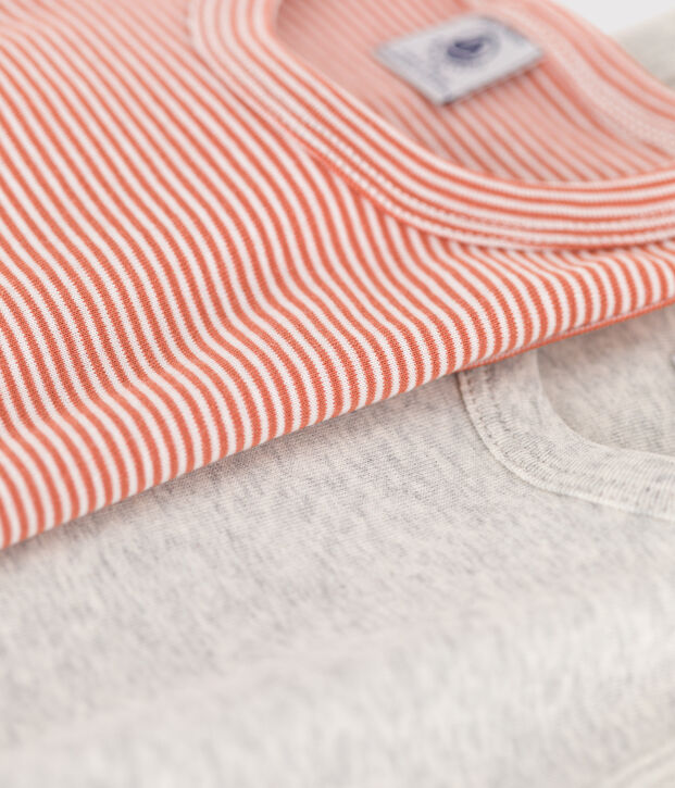 2er-Set Unterhemden aus Baumwolle f&uuml;r Jungen vielfarbig