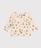 Baby-Bluse aus Doppeljersey weiss AVALANCHE/ MULTICO