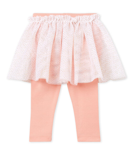 Baby-jeggingrock mädchen weiss MARSHMALLOW CN