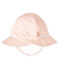 Babyhut aus Twill für kleine Mädchen rosa FLEUR