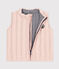 Baby-Weste aus gestepptem Doppeljersey rosa SALINE