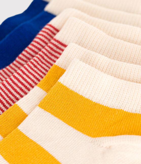 3er-Set gestreifte Kindersocken aus Baumwolle variante 1