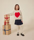 Kinder-Pullover aus Wolle und Baumwolle für Mädchen