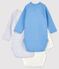 3er-Set langärmelige Baby-Bodys aus Bio-Baumwolle im Kimono-Schnitt variante 2