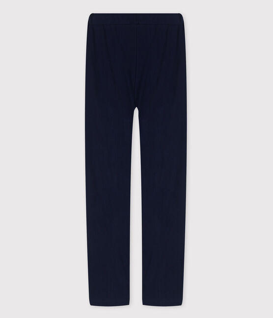Homewear-Hose aus Baumwolle für Damen blau SMOKING