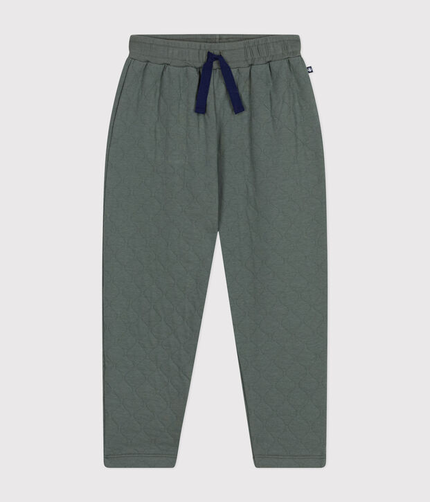 Kinderhose aus gestepptem Doppeljersey f&uuml;r Jungen THUYA