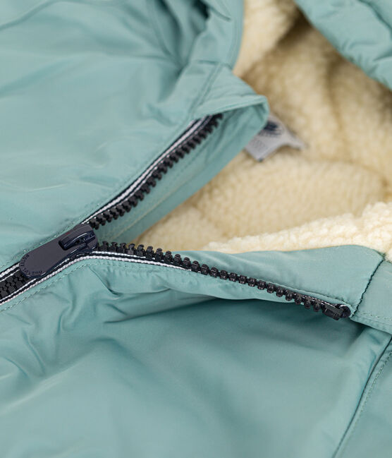 Kinder-Parka für Mädchen grün PAUL