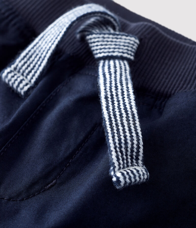 Bermudas aus Baumwoll-Serge f&uuml;r Jungen blau