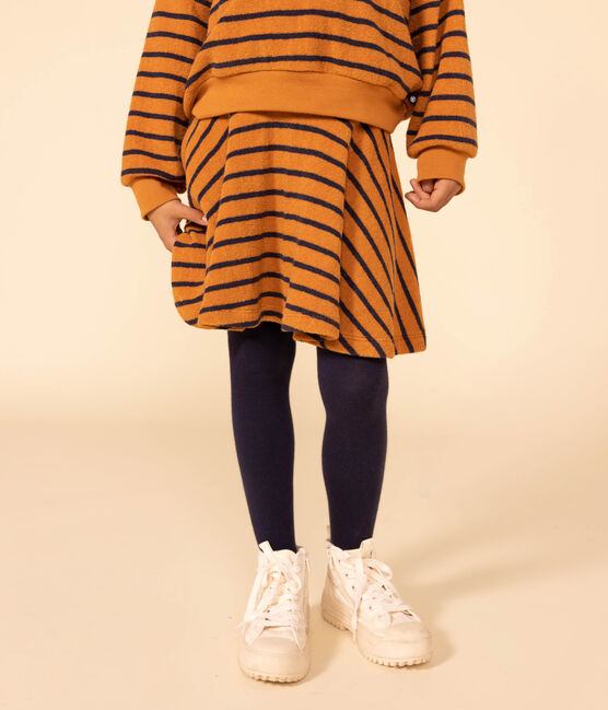 Kinderrock aus Bouclé-Frottee für Mädchen ECUREUIL/ SMOKING