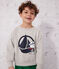 Kinder-Sweatshirt aus Molton grau BELUGA CHINE