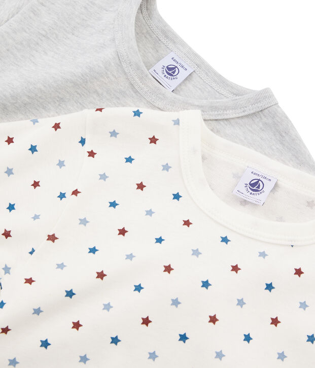 2er-Set kurz&auml;rmelige T-Shirts f&uuml;r Jungen vielfarbig