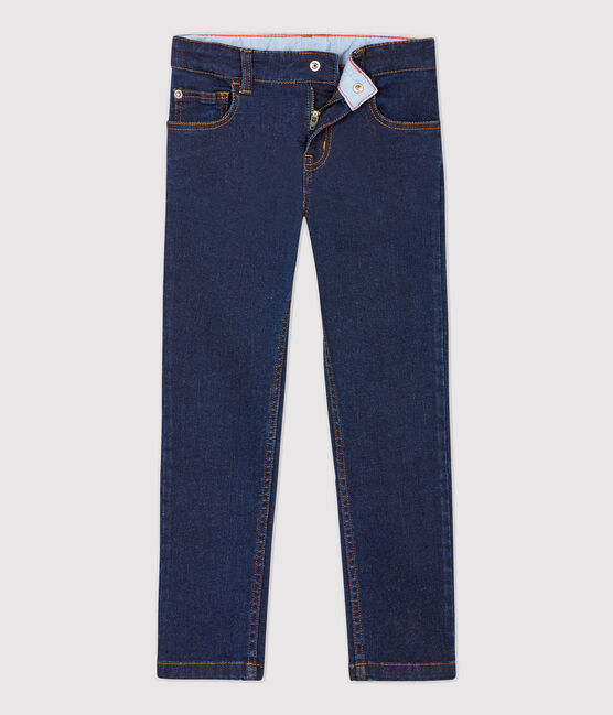 Kinder-Jeanshose in Slim-Fit-Passform für Jungen blau DENIM BLEU FONCE