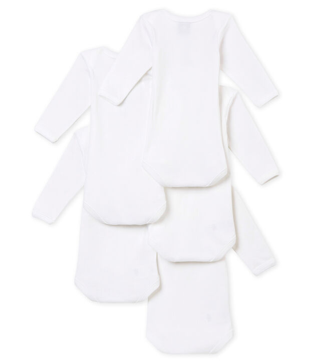 Unisex Baby Langarmbodys im 5er-Set vielfarbig