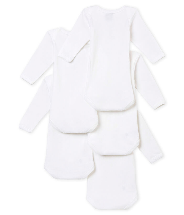 Unisex Baby Langarmbodys im 5er-Set vielfarbig