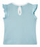 Baby-Mädchen-T-Shirt blau MIMI